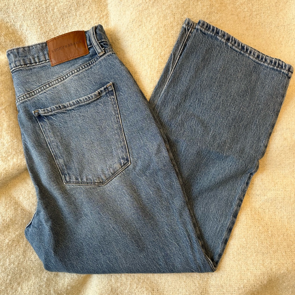 Lucky Brand 90s Loose High Rise Crop Jeans - Womenâs Size 8/29
